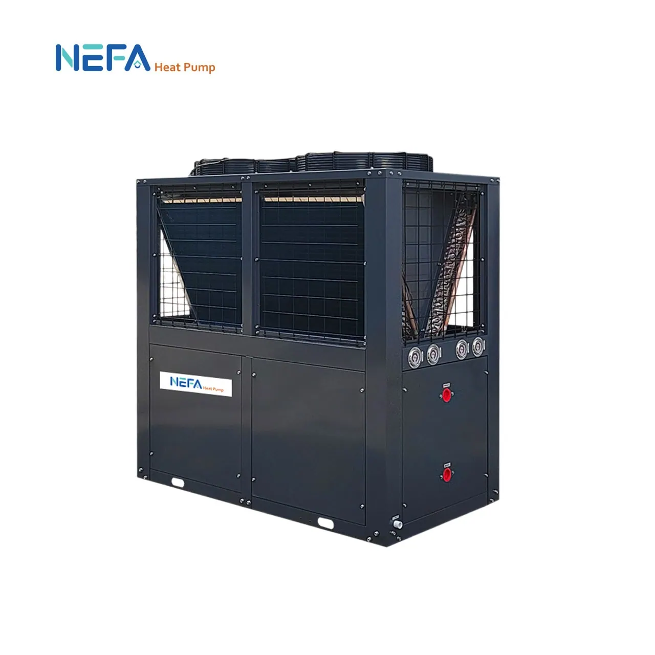 Hệ thống nước nóng tổng nhiệt độ cao 85°C tuần hoàn Nefa Heat Pump