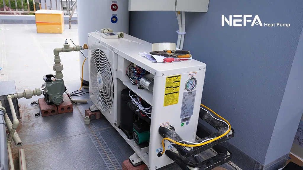 Mua và lắp đặt máy nước nóng trung tâm tại NEFA HeatPump.
