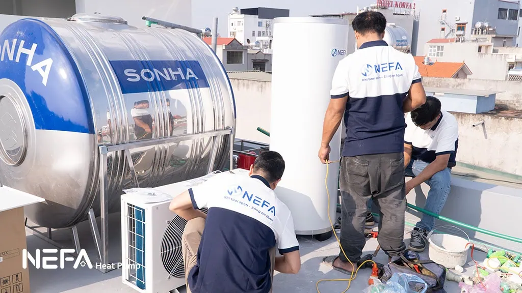 Khi nào cần lắp bình giãn nở cho hệ thống Heatpump?